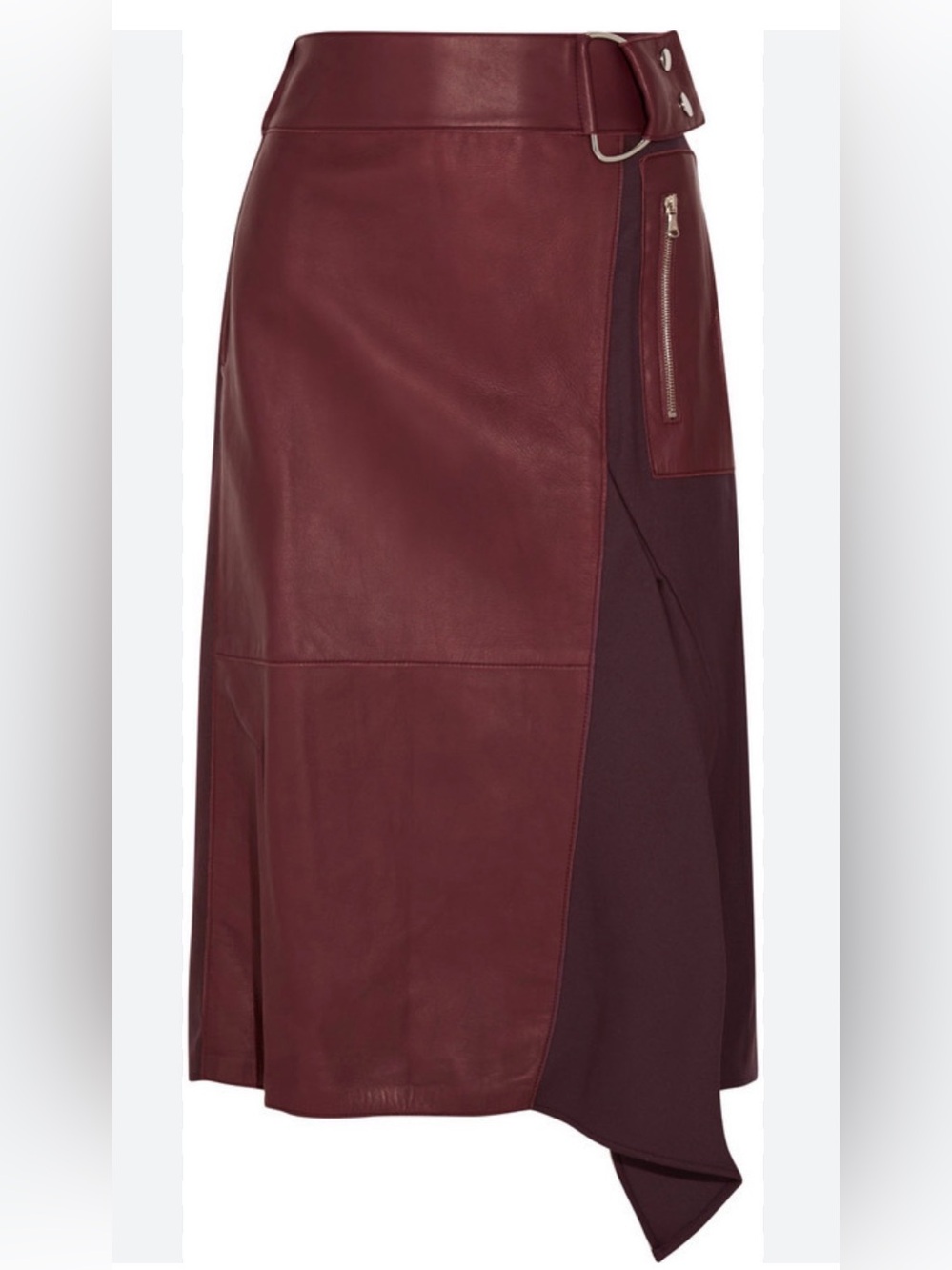 3.1 Phillip Lim Leather Skirt $895